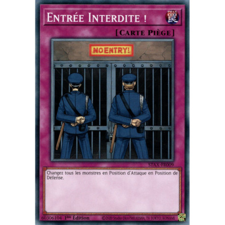 Entrée Interdite ! (C) [STAX]