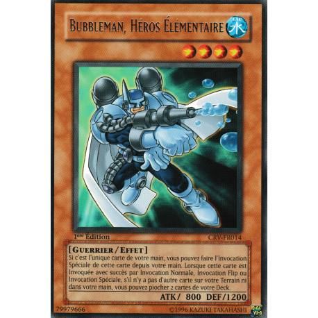 Bubbleman, Héros Elémentaire (R)