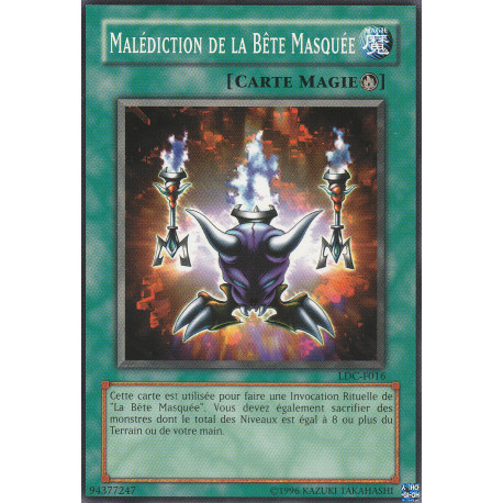 Malédiction de la Bête Masquée (C)