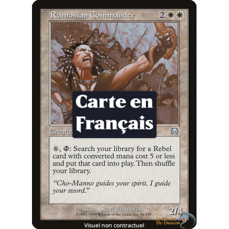 Blanche - Commandant ramosien (U) [MMQ]
