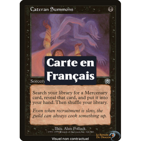 Noire - Recrutement de catérans (U) [MMQ]