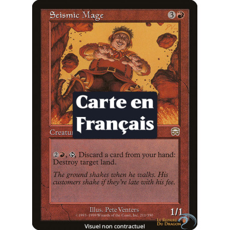 Rouge - Mage sismique (R) [MMQ]