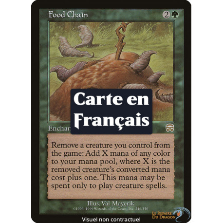 Verte - Chaîne alimentaire (R) [MMQ]