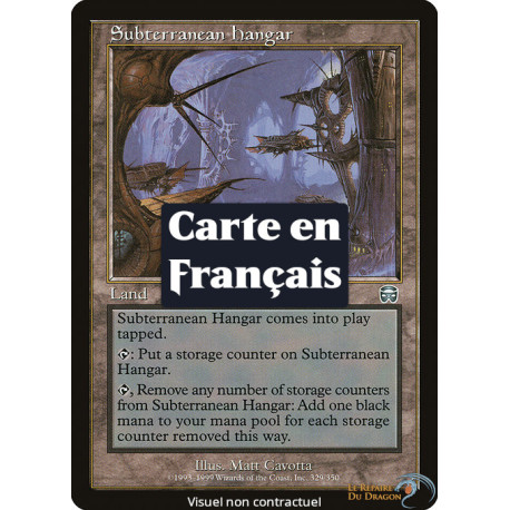 Terrain - Hangar souterrain (U) [MMQ]