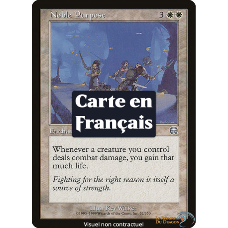 (Foil) Blanche - Noble cause (U) [MMQ]