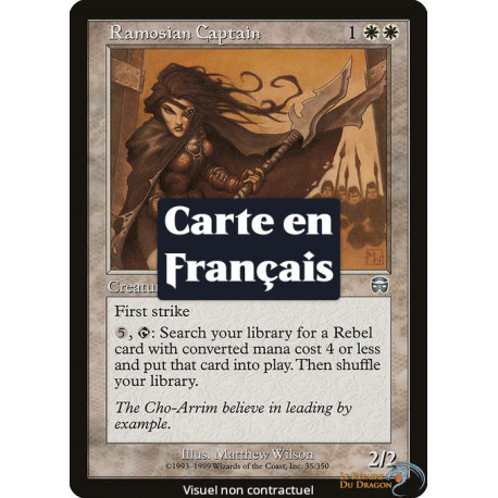 (Foil) Blanche - Capitaine ramosienne (U) [MMQ]