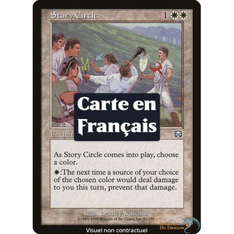 (Foil) Blanche - Théâtre en cercle (U) [MMQ]