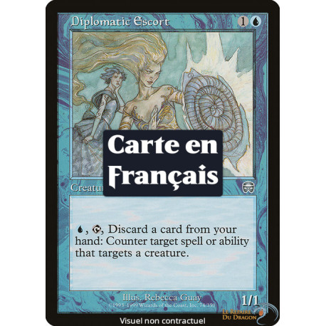 (Foil) Bleue - Escorte diplomatique (U) [MMQ]