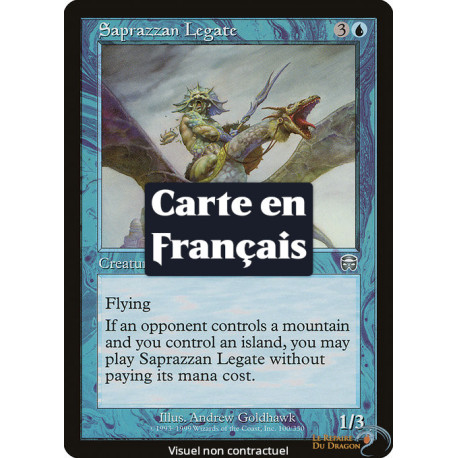(Foil) Bleue - Légat de Saprazzo (U) [MMQ]