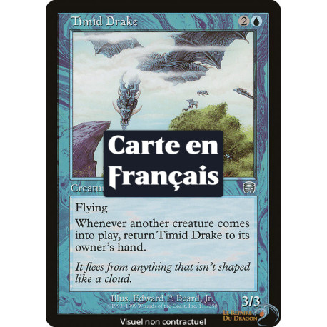 (Foil) Bleue - Drakôn fuyard (U) [MMQ]