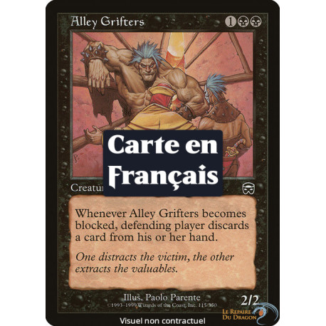 (Foil) Noire - Filous des allées (C) [MMQ]