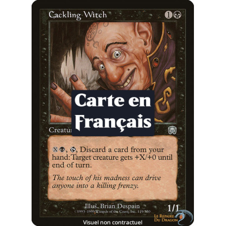 (Foil) Noire - Sorcier caquetant (U) [MMQ]