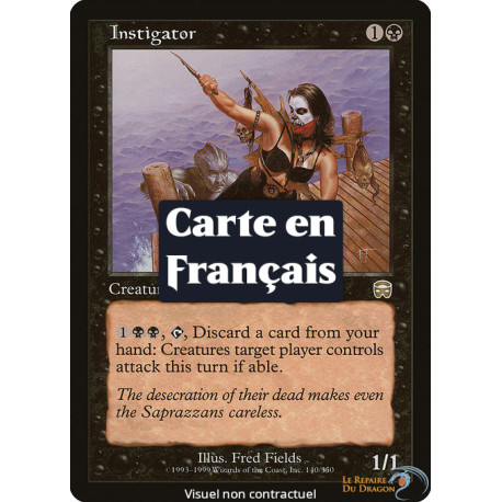 (Foil) Noire - Instigateur (R) [MMQ]