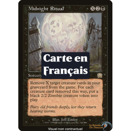(Foil) Noire - Rituel de minuit (R) [MMQ]