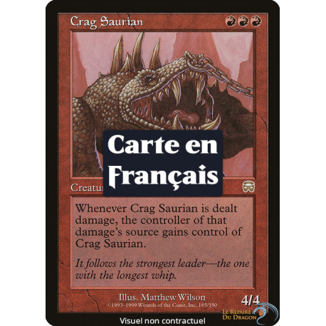 (Foil) Rouge - Saurien des escarpements (R) [MMQ]
