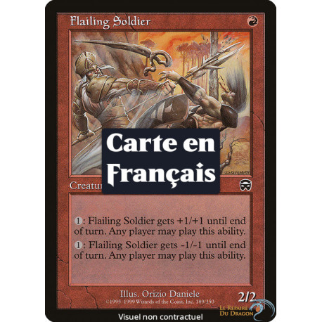 (Foil) Rouge - Soldat flagellant (C) [MMQ]
