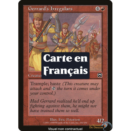 (Foil) Rouge - Irréguliers de Gerrard (C) [MMQ]