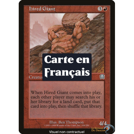 (Foil) Rouge - Géant au rabais (U) [MMQ]