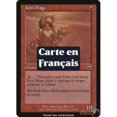 (Foil) Rouge - Mage au kriss (C) [MMQ]