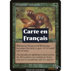 (Foil) Verte - Glouton de Bois profond (C) [MMQ]