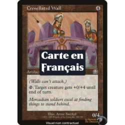 (Foil) Incolore - Mur crénelé (U) [MMQ]