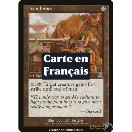 (Foil) Incolore - Lance de fer (U) [MMQ]