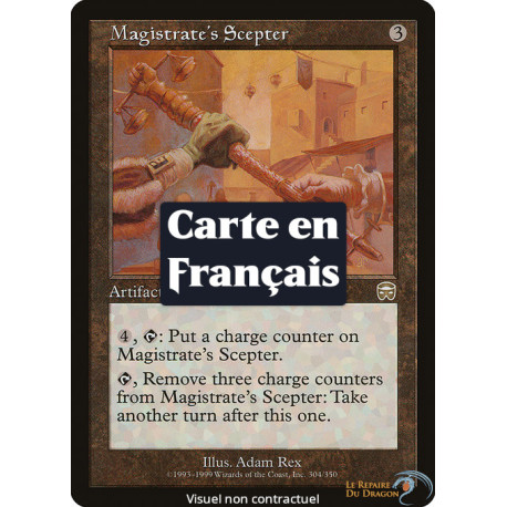 (Foil) Incolore - Sceptre du Magistrat (R) [MMQ]