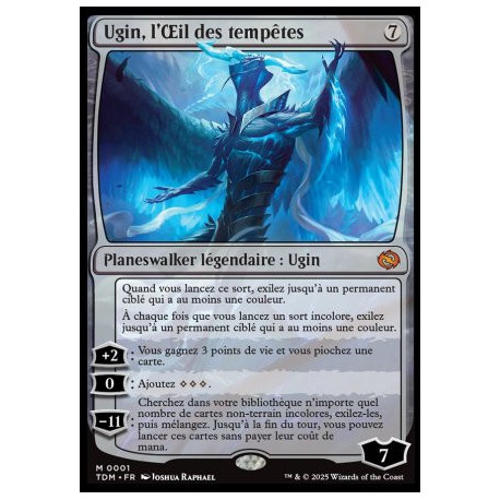 (Foil) Incolore - Ugin, l'Œil des tempêtes (V1) (M) [TDM]