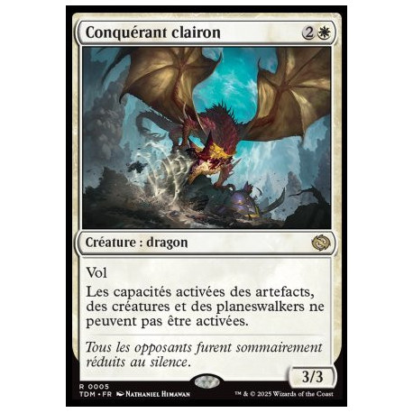 (Foil) Blanche - Conquérant clairon (V1) (R) [TDM]
