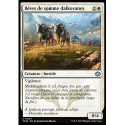 (Foil) Blanche - Bêtes de somme dalkovanes (U) [TDM]