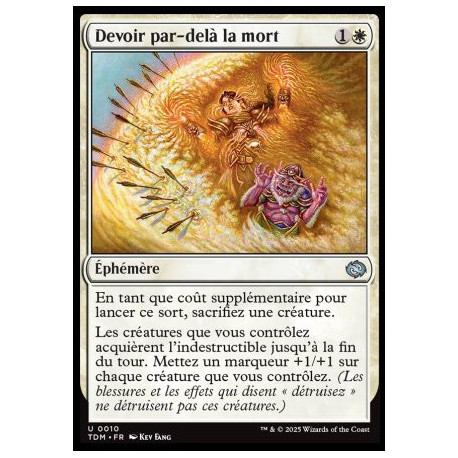 (Foil) Blanche - Devoir par-delà la mort (U) [TDM]