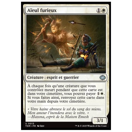 (Foil) Blanche - Aïeul furieux (U) [TDM]