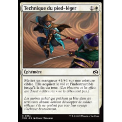 (Foil) Blanche - Technique du pied-léger (C) [TDM]