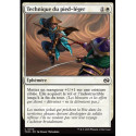 (Foil) Blanche - Technique du pied-léger (C) [TDM]