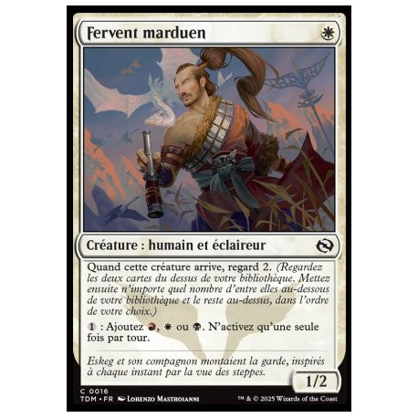 (Foil) Blanche - Fervent marduen (C) [TDM]