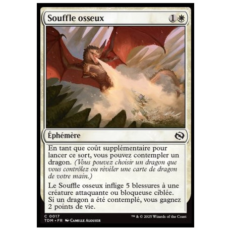 (Foil) Blanche - Souffle osseux (C) [TDM]