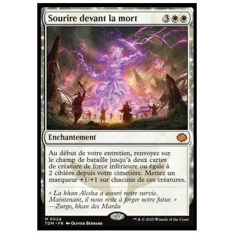 (Foil) Blanche - Sourire devant la mort (V1) (M) [TDM]