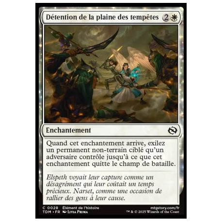 (Foil) Blanche - Détention de la plaine des tempêtes (C) [TDM]