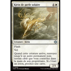 (Foil) Blanche - Kirin de perle solaire (U) [TDM]