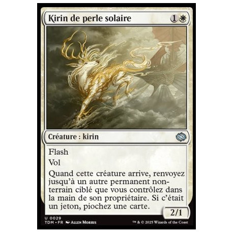 (Foil) Blanche - Kirin de perle solaire (U) [TDM]