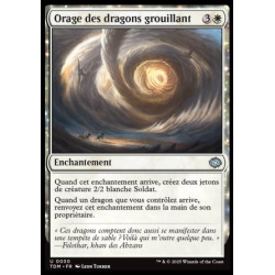 (Foil) Blanche - Orage des dragons grouillant (V1) (U) [TDM]