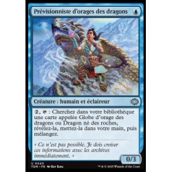 (Foil) Bleue - Prévisionniste d'orages des dragons (U) [TDM]