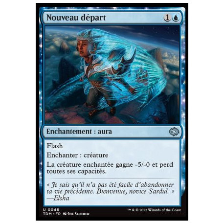 (Foil) Bleue - Nouveau départ (U) [TDM]
