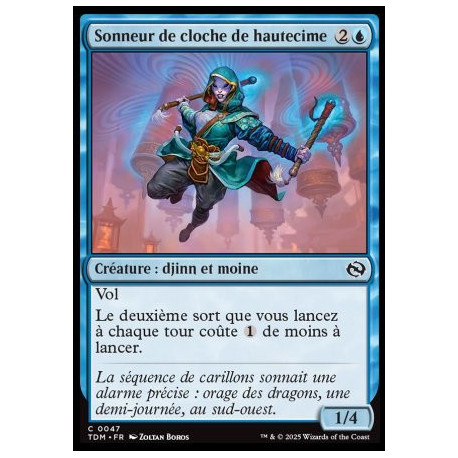 (Foil) Bleue - Sonneur de cloche de hautecime (C) [TDM]