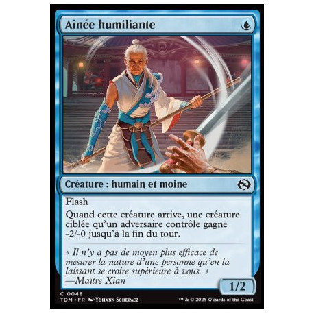 (Foil) Bleue - Aînée humiliante (C) [TDM]