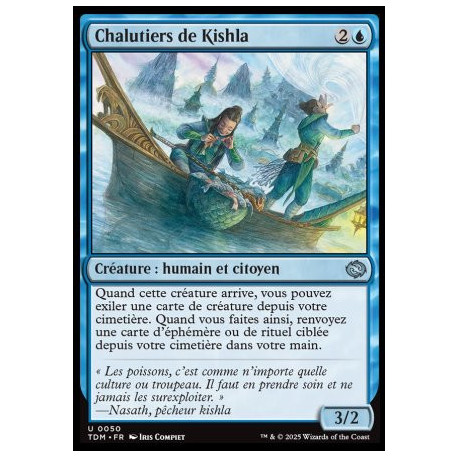 (Foil) Bleue - Chalutiers de Kishla (U) [TDM]