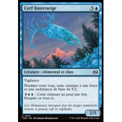 (Foil) Bleue - Cerf fonteneige (C) [TDM]