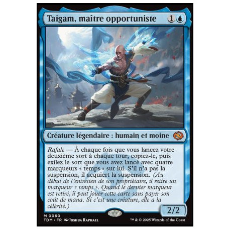 (Foil) Bleue - Taigam, maître opportuniste (V1) (M) [TDM]