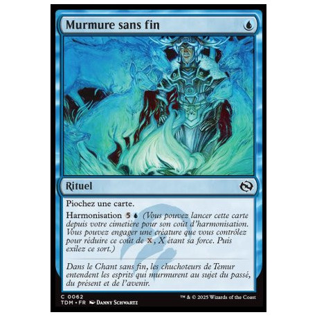 (Foil) Bleue - Murmure sans fin (C) [TDM]