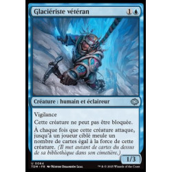 (Foil) Bleue - Glaciériste vétéran (U) [TDM]